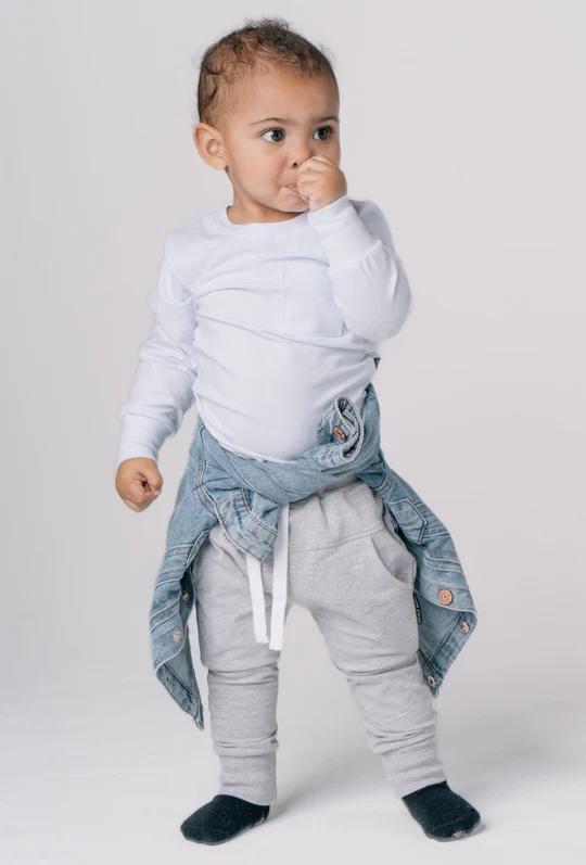 LITTLE BIPSY: JOGGER - GREY