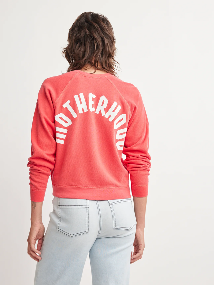 SELF CONTRAST: MOTHERHOOD MACKINLEY SWEATSHIRT - WATERMELON