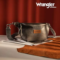 WRANGLER: WRANGLER FANNY PACK BELT BAG SLING BAG - GREY