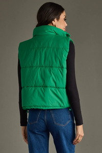 PANACHE: WORLD TRAVELER VEST - GREEN