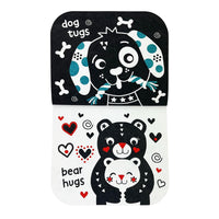 TUFFY BOOK: LOOK, LOOK, BABY! RHYME TIME HIGH CONTRAST WASHABLE, CHEWABLE,  INDESTRUCTIBLE TEETHING BOOK
