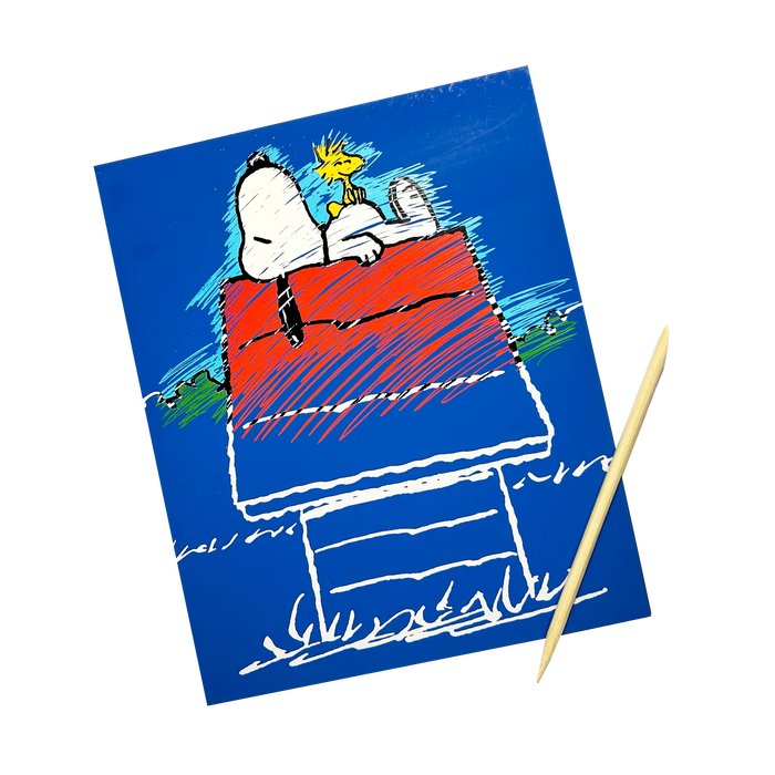 OOLY: PEANUTS SCRATCH ART KIT
