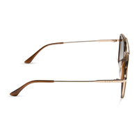 DIFF: JORDAN -WHISKEY GOLD GREY GRADIENT SUNGLASSES