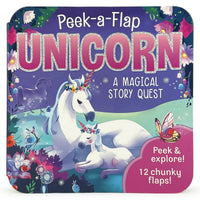 PEEK-A-FLAP UNICORN: A MAGICAL QUEST TO FIND A UNICORN BOARD BOOK