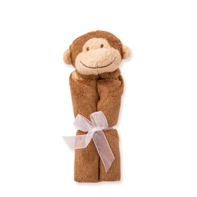 ANGEL DEAR: BROWN MONKEY BLANKIE