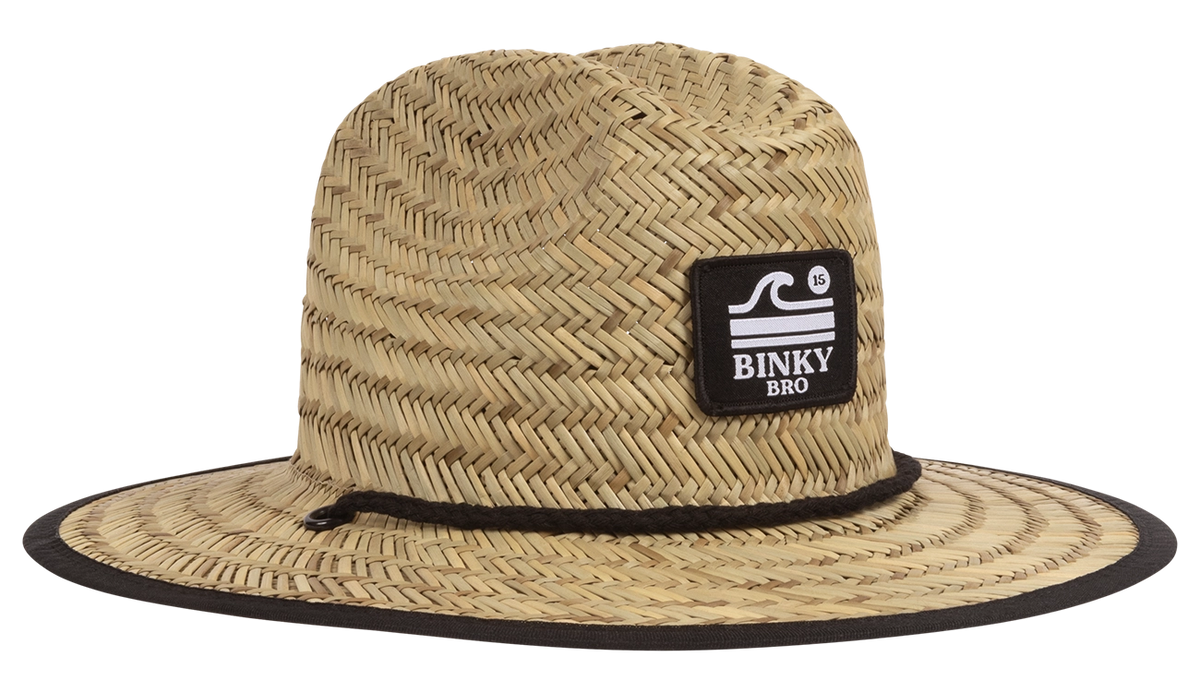 BINKY BRO: BARNEY PATROL (RETRO) STRAW SUN HAT