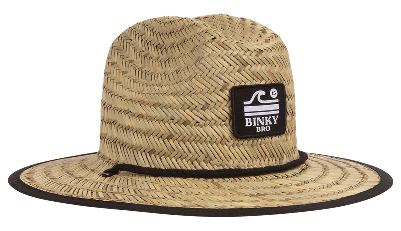 BINKY BRO: BARNEY PATROL (RETRO) STRAW SUN HAT