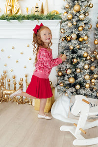 MILA & ROSE: CANDY CANES SWEATER