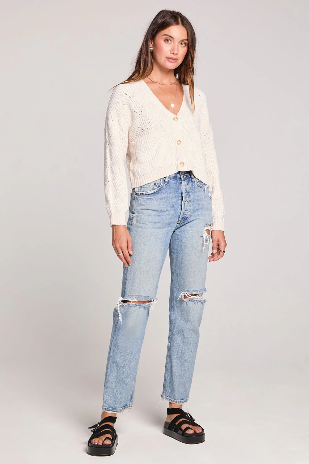 SALTWATER LUXE: LOUIS SWEATER - SALT