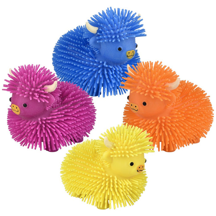 HIGHLAND COW PUFFER SQUISHIE - 4"