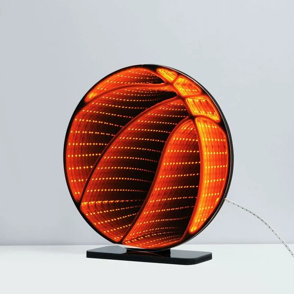 TRENDTECH: NEON ART INFINITY LIGHTS WALL & DESK SIGN - BASKETBALL