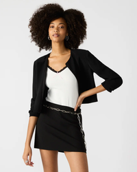 STEVE MADDEN: CINDI SKORT - BLACK