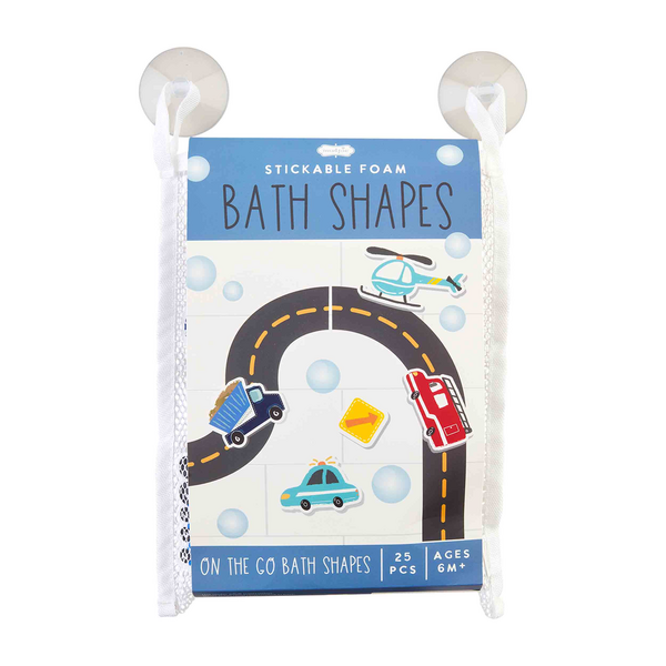 MUD PIE: TRANSPORTATION BATH STICKABLE SET