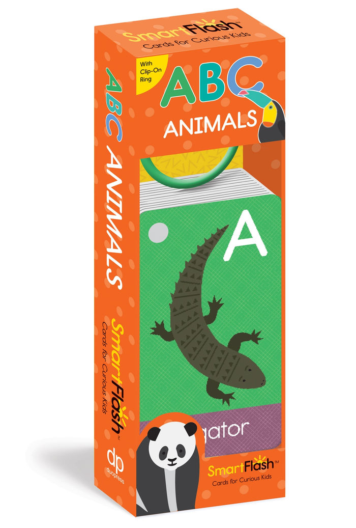 ABC ANIMALS: SMARTFLASH ™ CARDS FOR CURIOUS KIDS