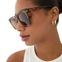 DIME: MALIBU - TORTOISE BROWN POLARIZED SUNGLASSES