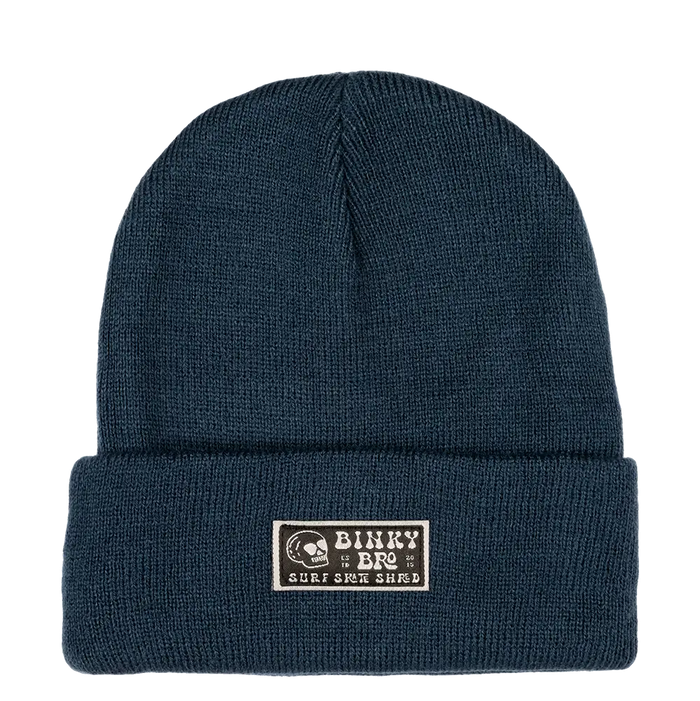 BINKY BRO: KIDS BEANIE SUMMIT EXPRESS (SLATE BLUE)