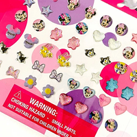 DISNEY: MINNIE BOWTIQUE 24 PAIR STICKER EARRINGS (48-PIECES)