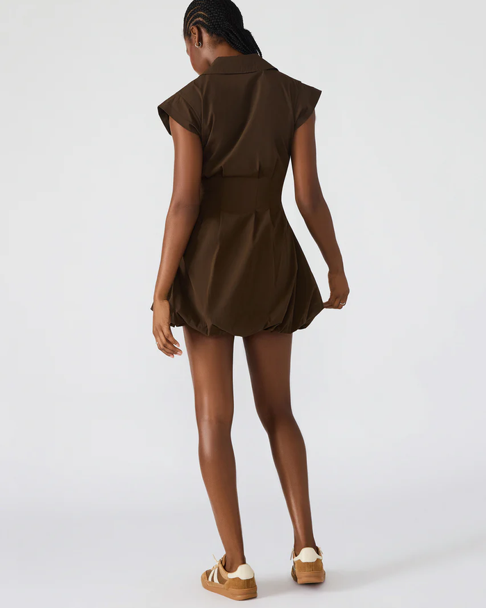 STEVE MADDEN: DYANNE DRESS - DARK ESPRESSO