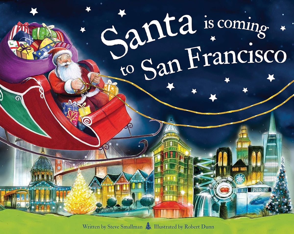 SANTA IS COMING TO SAN FRANCISCO BOOK