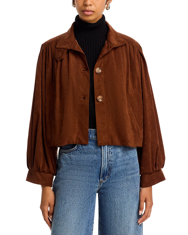 STEVE MADDEN: DIERDRA JACKET - CHICORY COFFEE