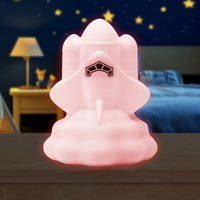 LUMIPETS®: ROWDY THE ROCKET- CHILDREN'S TOUCH NIGHT LIGHT JUNIOR