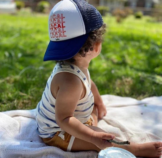 BUBU: LOCAL TRUCKER HAT - NAVY