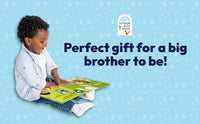 WELCOME TO THE BIG BROTHER CLUB BOARD BOOK, STICKER BADGES, AND A REWARD CHART