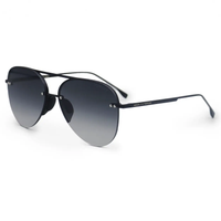 TOPFOXX: SMALLER MEGAN 2 - BLACK TANGLE FREE AVIATOR SUNGLASSES