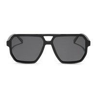 DIFF EYEWEAR: CAMERON - BLACK + GREY POLARIZED