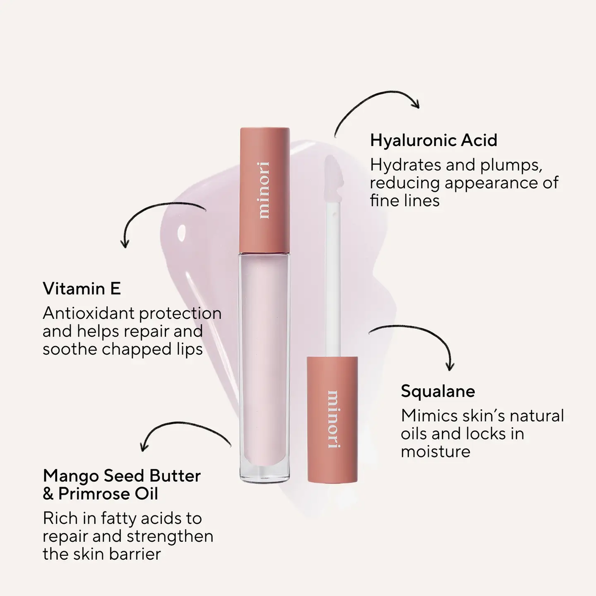 MINORI: LIP SERUM - DREAM (CLEAR)