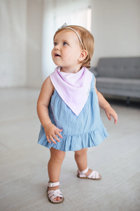 COPPER PEARL: SWEETHEART BABY BANDANA BIBS (4-PACK)