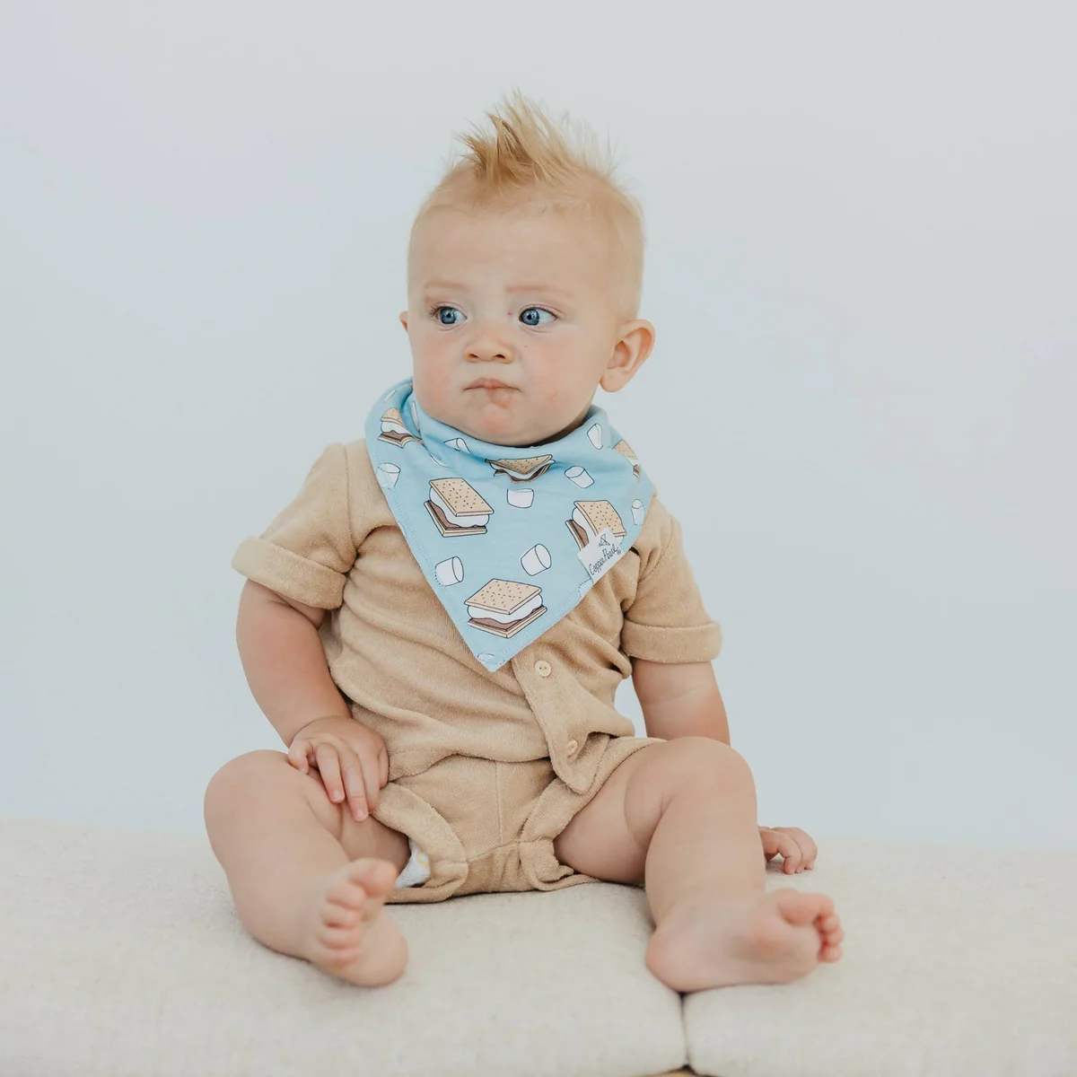 COPPER PEARL: BRIDGER BABY BANDANA BIBS (4-PACK)