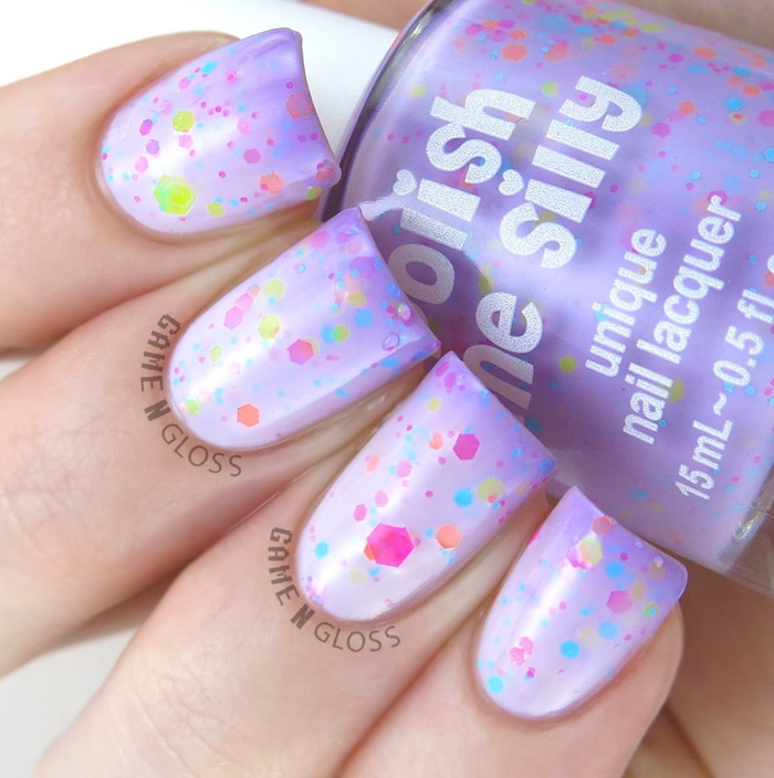 POLISH ME SILLY: LILAC LOVER - THERMAL COLOR CHANGING NAIL POLISH