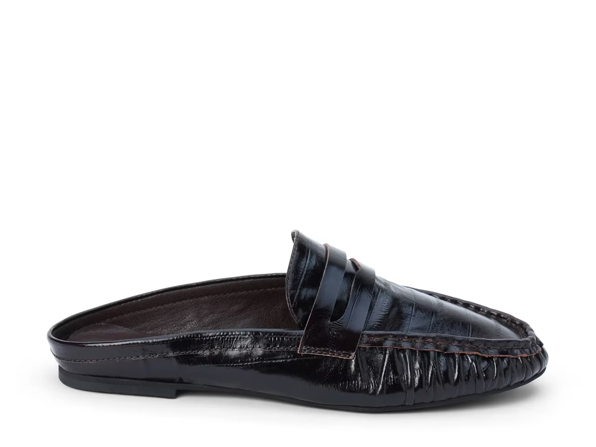 MATISSE: PORTA PENNY LOAFER MULE - ESPRESSO