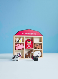 MUD PIE: FARM ANIMAL TOY SET