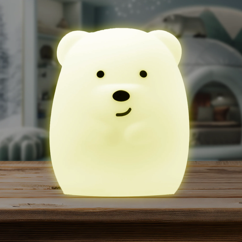 LUMIPETS®: BELLA THE BEAR - CHILDREN'S TOUCH NIGHT LIGHT JUNIOR