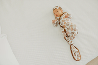 COPPER PEARL: BLITZ NEWBORN KNOTTED GOWN