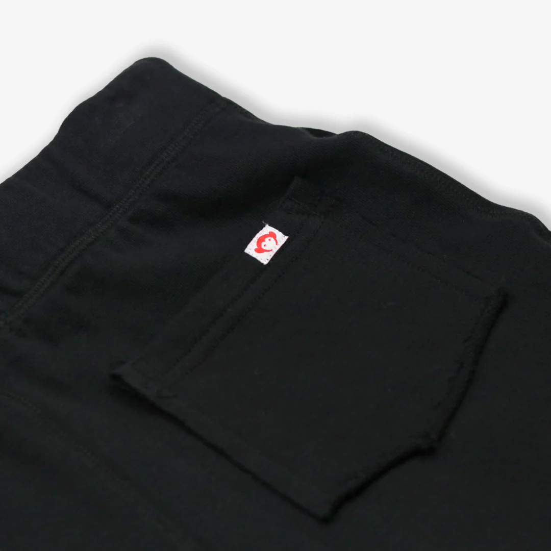 APPAMAN: CAMP SHORTS - BLACK