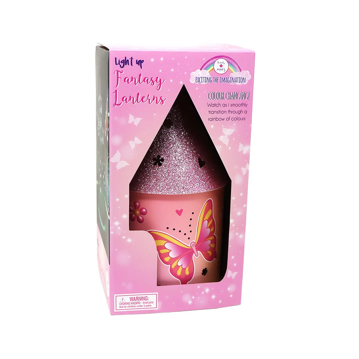 PINK POPPY: BUTTERFLY BALLET COLOUR CHANGING LANTERN