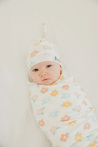 COPPER PEARL: DAISY TOP KNOT HAT