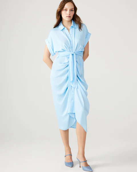 STEVE MADDEN: TORI DRESS - AZURE BLUE