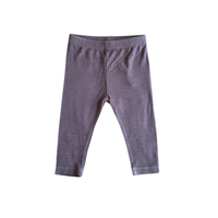 BABYSPROUTS: BASIC LEGGINGS - PLUM