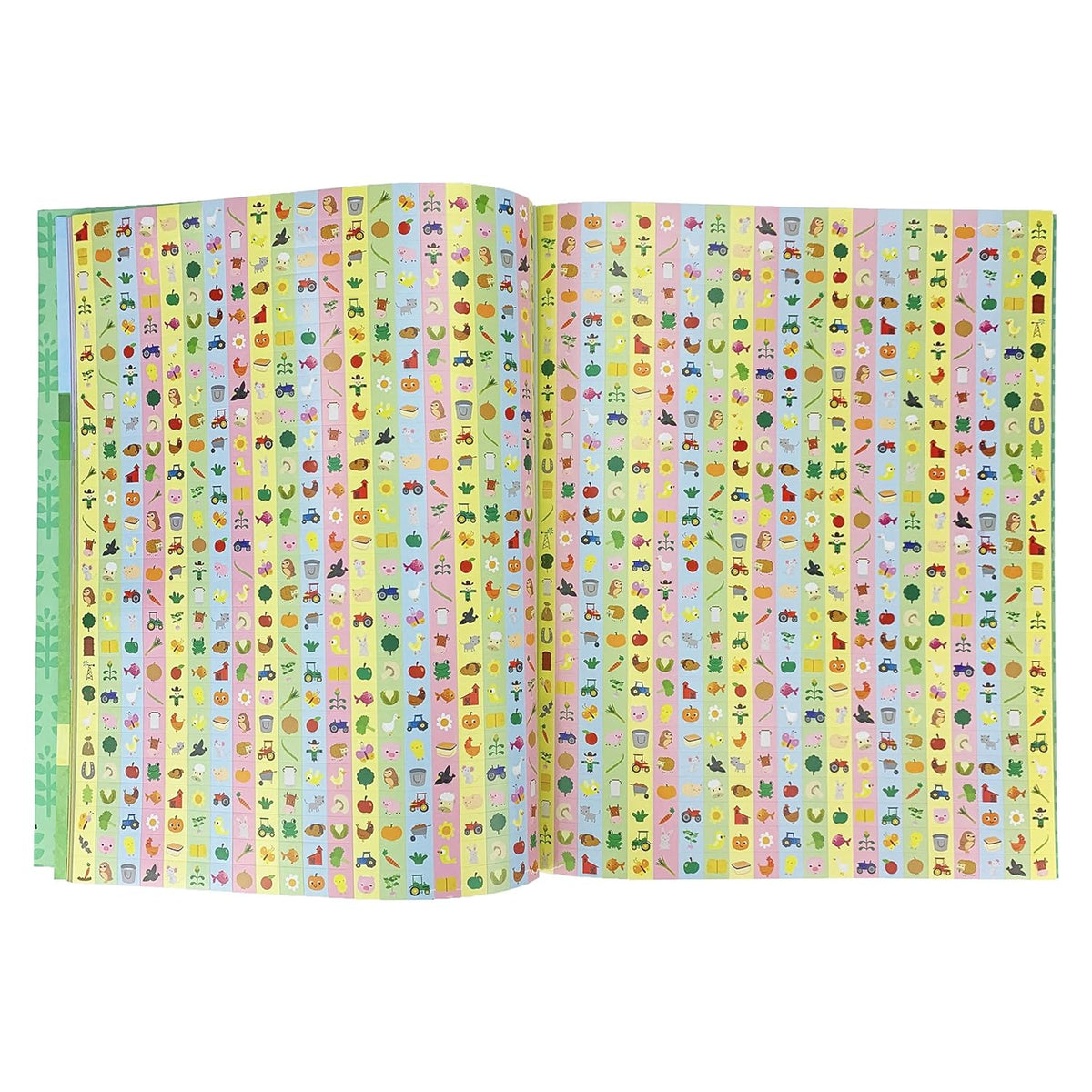TOTALLY AWESOME 2000 STICKERS BUSY FARM ACTIVITY BOOK