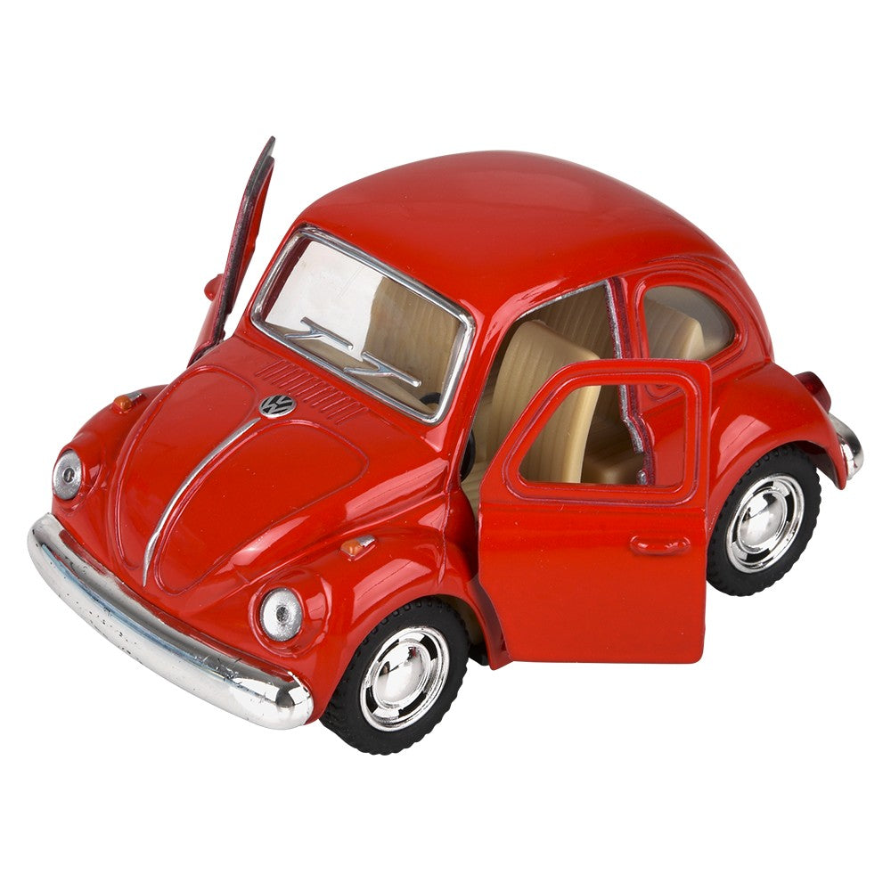 DIE CAST PULL BACK 1967 VW CLASSIC BEETLE - 4"