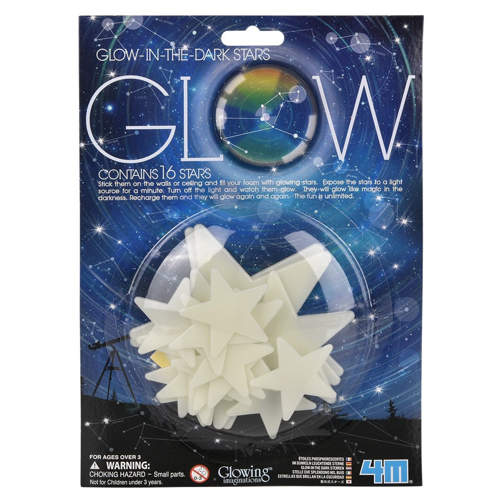 GLOW-IN-THE-DARK STARS (16-PIECE)