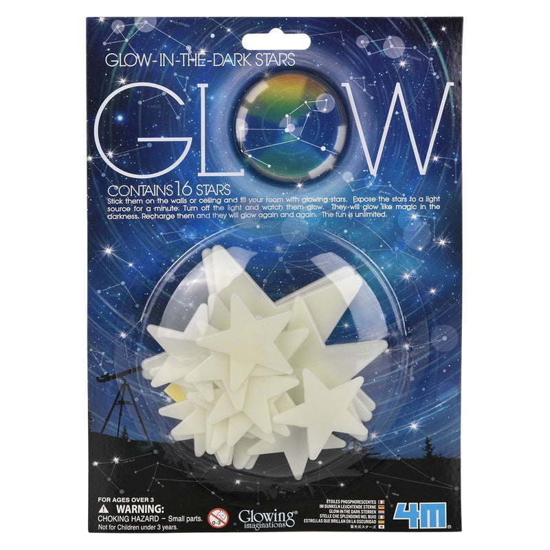 GLOW-IN-THE-DARK STARS (16-PIECE)