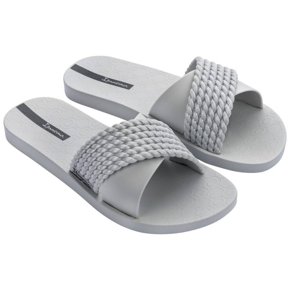 IPANEMA: STREET II SLIDE SANDAL - GREY