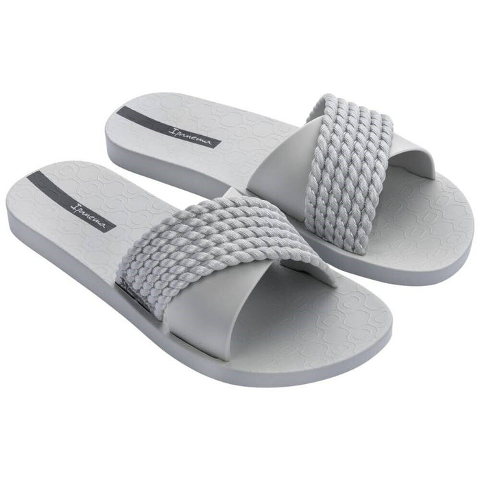 IPANEMA: STREET II SLIDE SANDAL - GREY