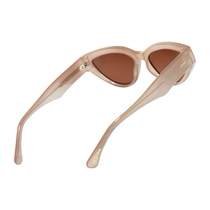 DIME: LAST CALL - MILKY NUDE BROWN/GOLD FLASH POLARIZED