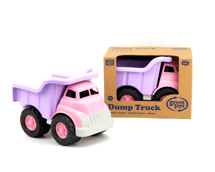 GREEN TOYS: DUMP TRUCK - PINK/PURPLE